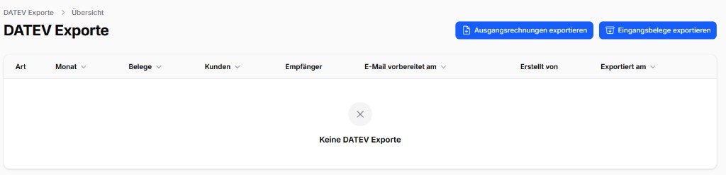 CleanOrbit Export für den Steuerberater